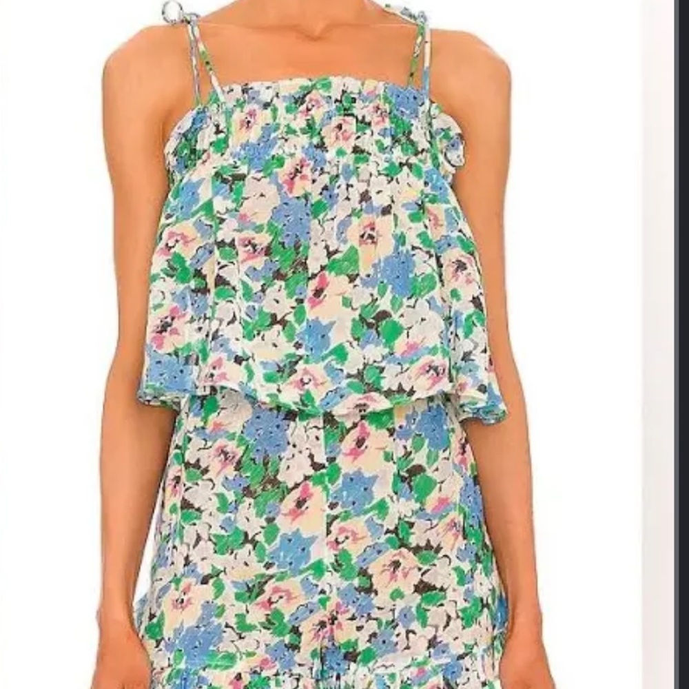 Ganni Floral Shorts